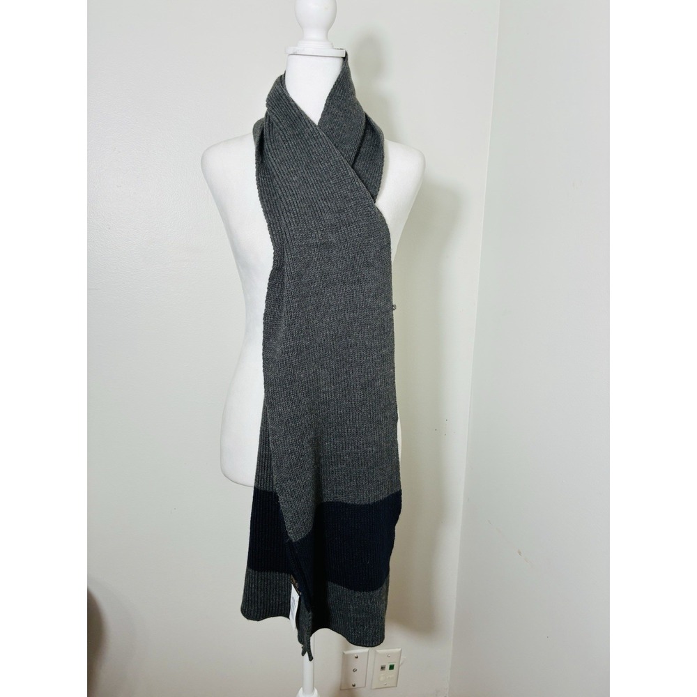 Polo Ralph Lauren Knit Rectangular Scarf One Size Preppy Quite Luxury